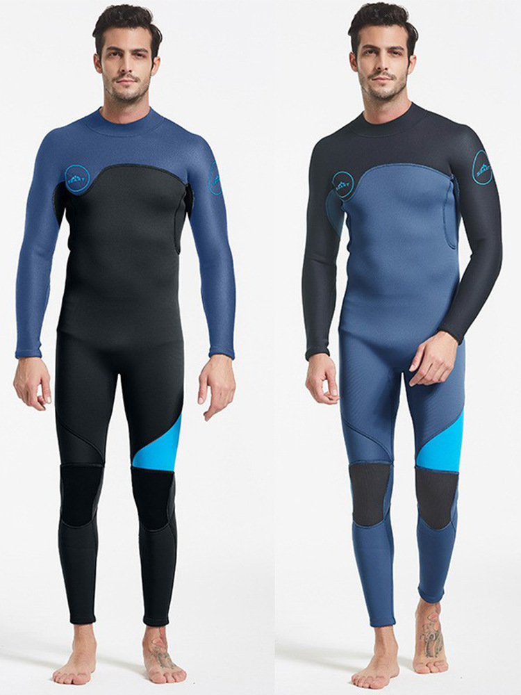Traje de neopreno de 3 mm para buceo y surf, manga larga, térmico y profesional