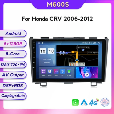 DVD Navigation – Wireless carplay - m600s-6128-eight-nuclear-netcom