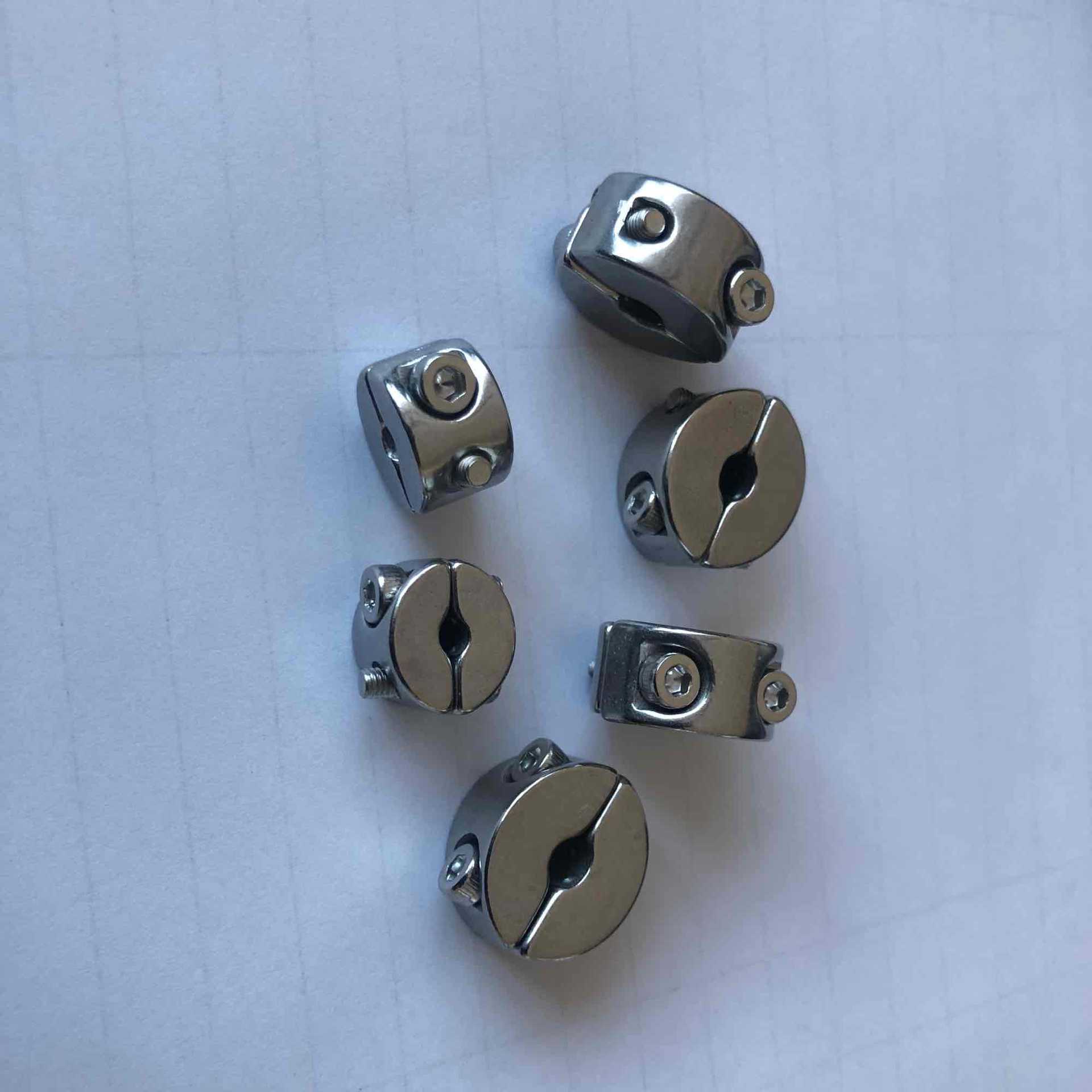 不锈钢316钢丝绳停止器 制动器 夹头 厂家跨境直供  五金配件