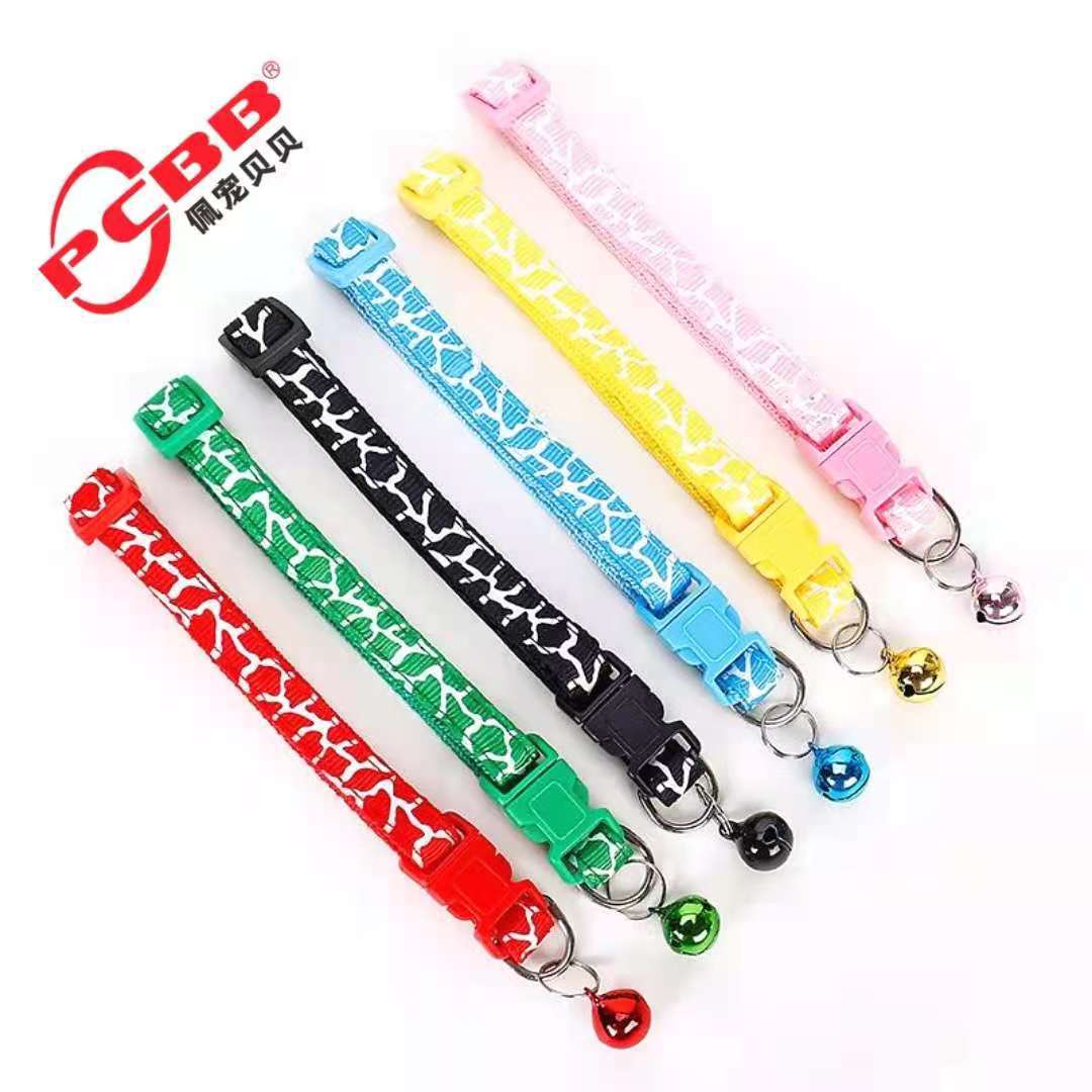 Mesh 1.0 collar de campana pegado mascota perro gato collar gran cantidad de stock