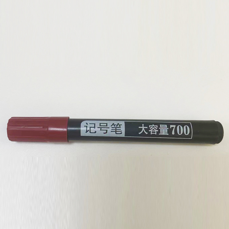 マーカー100本入りの黒い油性の大きいペンの太い頭の防水は色が落ちません。|undefined