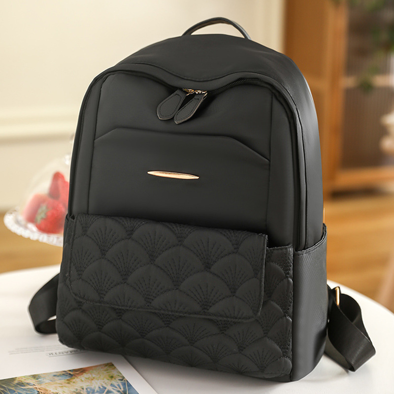 2023 primavera nuevo estilo casual damas Oxford mochila bordado de moda mochila al aire libre de gran capacidad mochila escolar al por mayor