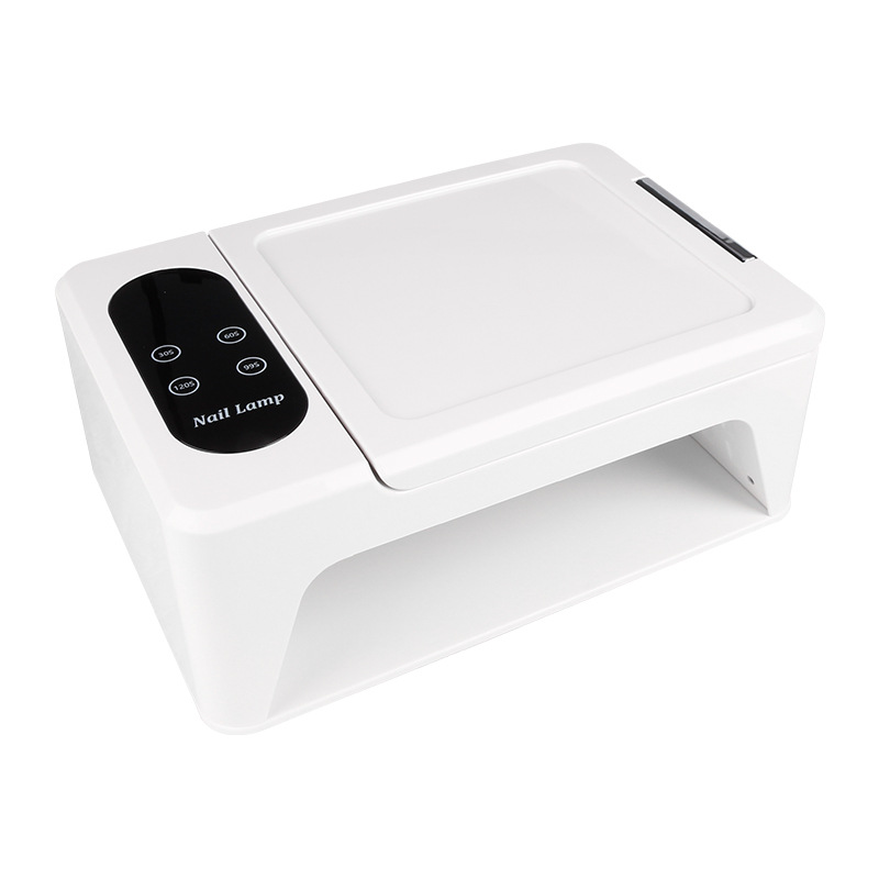 Lámpara de manicuras de gran espacio, almohada de mano, lámpara de manicuras de alta potencia, máquina de fototerapia de secado rápido.