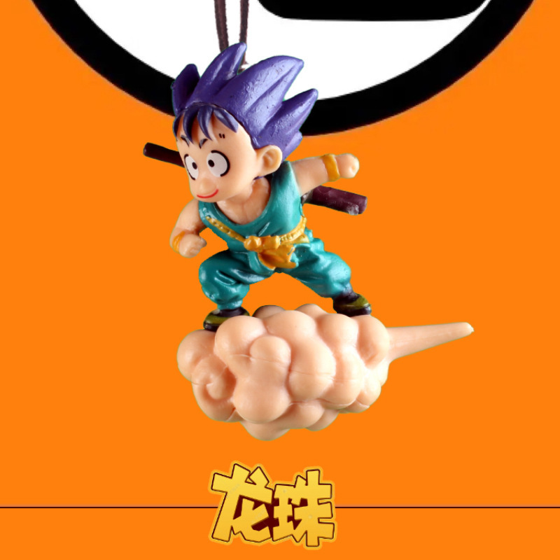 Colgante de automóvil transfronterizo Espejo retrovisor Colgante de automóvil Dragon Ball Colgante de automóvil Colgante de automóvil Nube de salto mortal Wukong