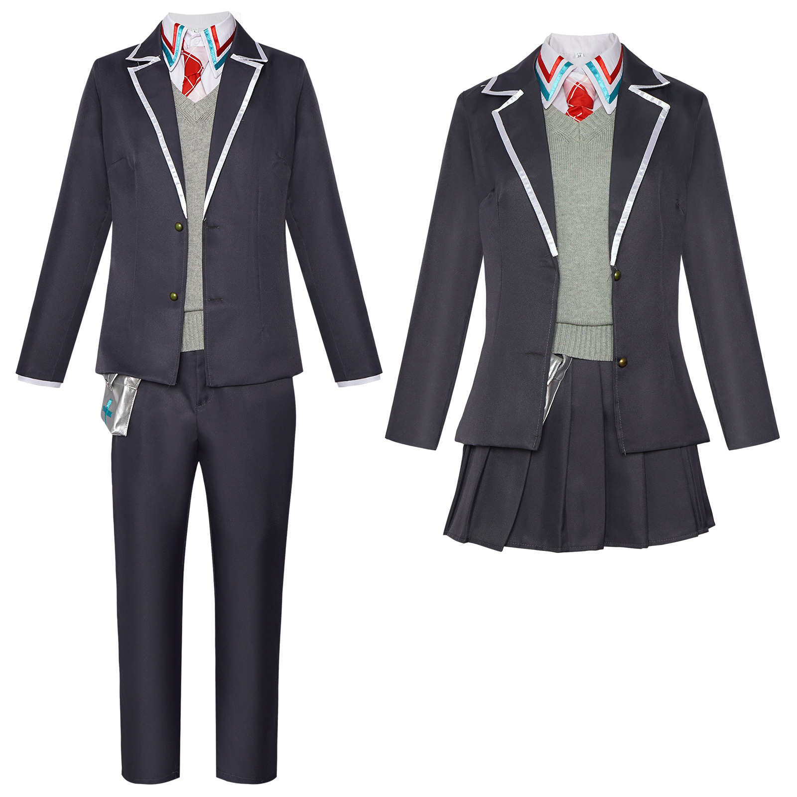 Sword Holder Jk Uniform Cxos Uniform Rainbow Society Vtuber Virtual Idol Cosplay Two-Dimensional Anime Uniform