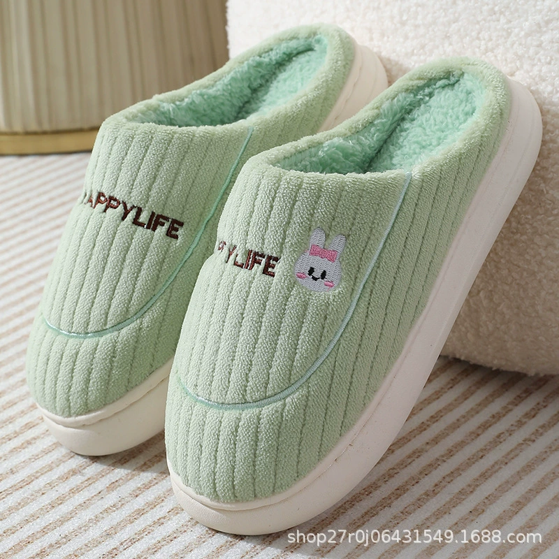 Мужские зимние тапочки-утеплители, обувь на slip-on, размеры 36–49