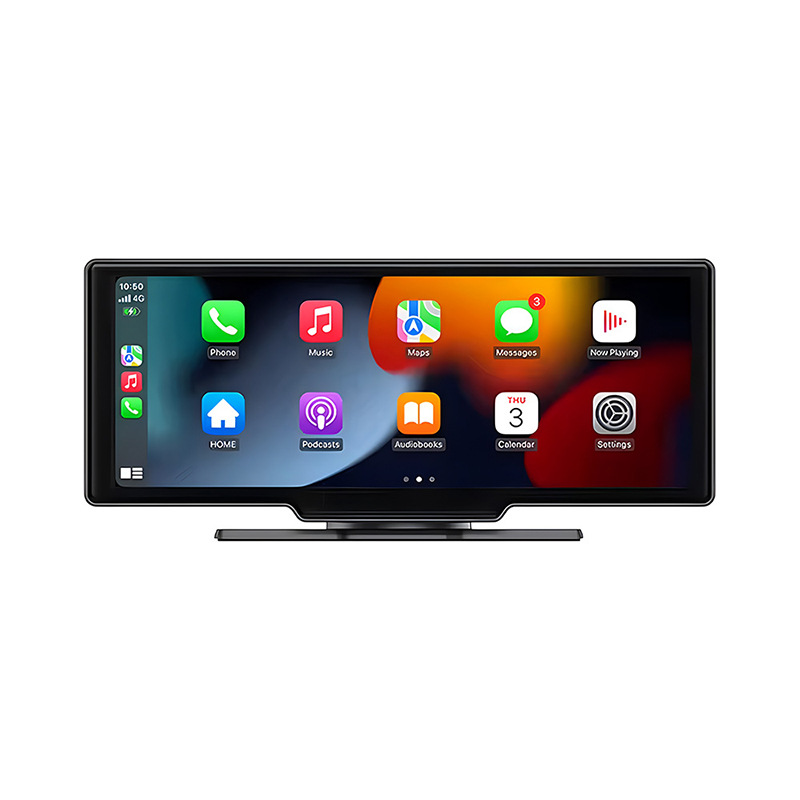 Transfronterizo 10.26 pulgadas Carplay pantalla inteligente navegación conveniente reproductor MP5 montado en el coche grabadora de conducción de pantalla