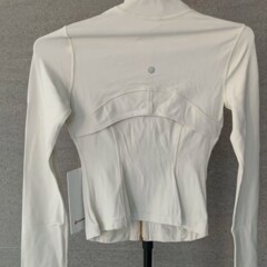 lulu高版短款Define瑜伽服外套女运动修身显瘦夹克裸感潮流瑜伽服