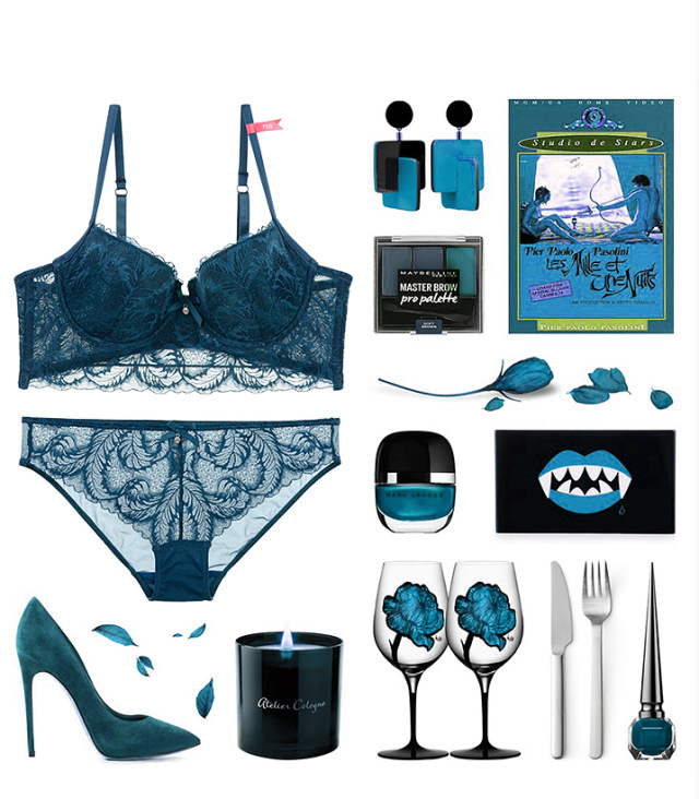 New Sexy Feather Series Bra Set for Women Gathering Beautiful Curve Cotton Cup_voghion.com