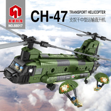 �ۺ�88017����ϵ��CH-47֧ū��ֱ����ս����ģ�Ͷ�ͯƴװ��ľ���