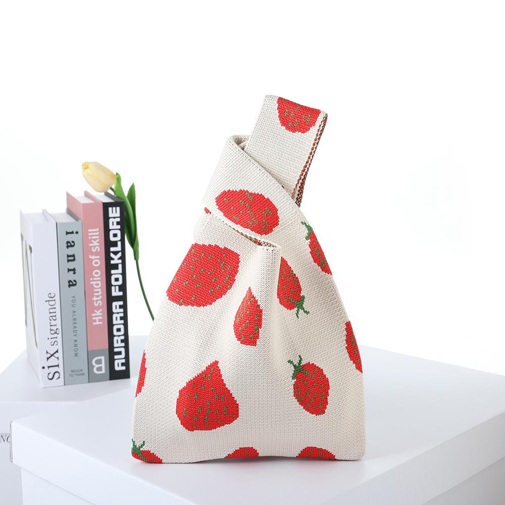 2024 Flying Weaving Bag Tote Bag Versión coreana del nuevo bolso de mano de moda Fabricante de bolsas de compras casuales de gran capacidad para estudiantes