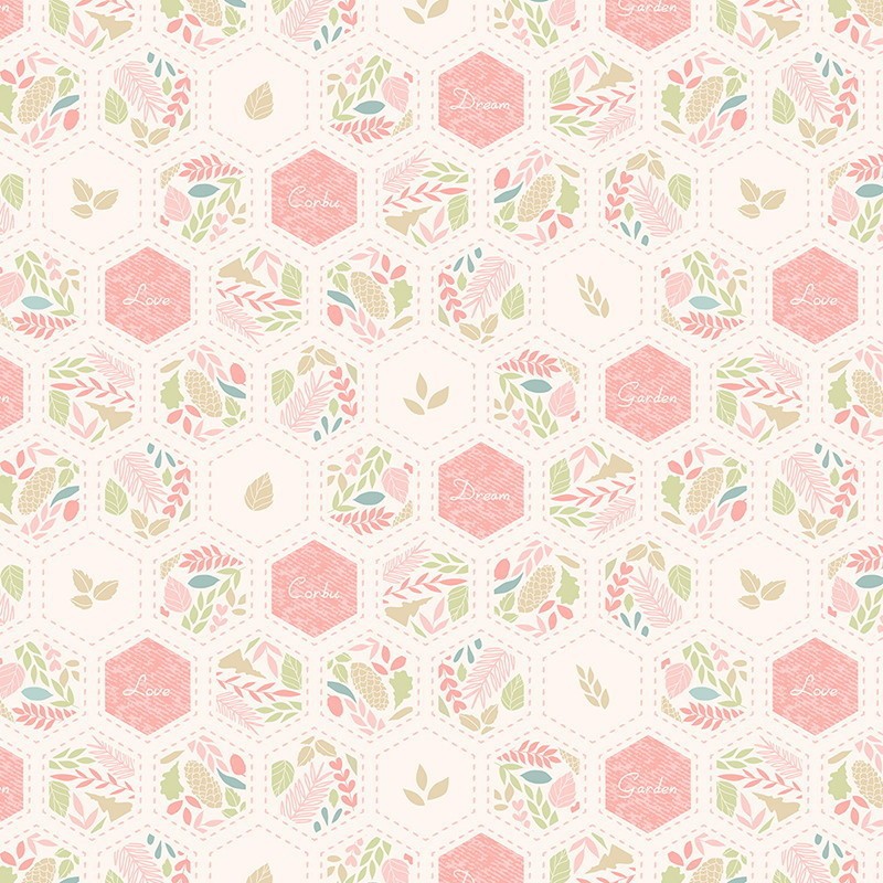 Jinhao tela de bordado material DIY tela de tela de tela de algodón para el hogar tela floral prenda impresión de tela