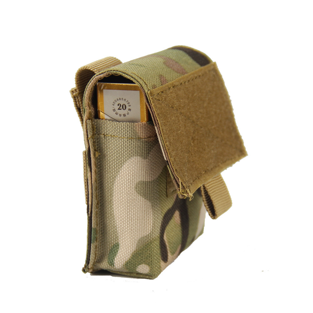 Paquete táctico de cigarrillos, paquete de documentos de encendedor, paquete táctico de pequeño colgante, paquete compacto de EDC