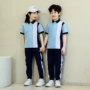 夏季运动老师短袖园服