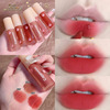 Matte lip gloss, lipstick, translucent shading, does not fade