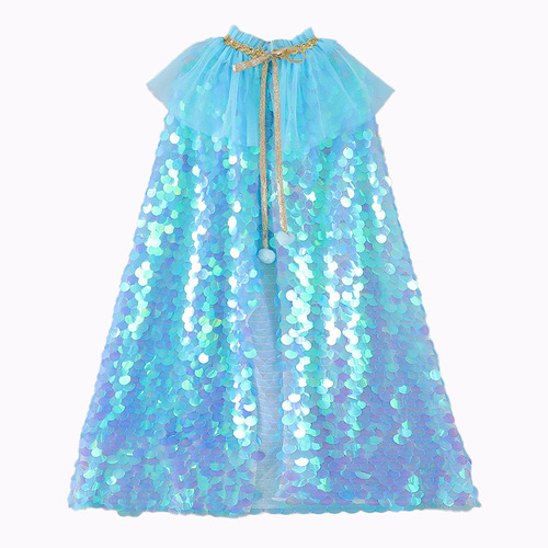 Manufacturer wholesale foreign trade cloak Halloween Christmas children's cloak Halloween performance dance cloak cloak
