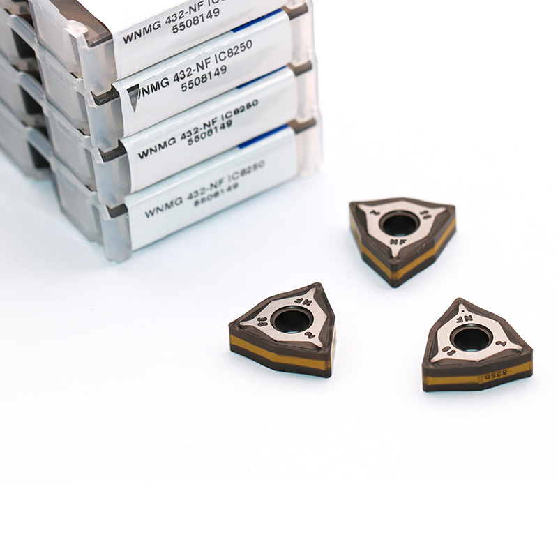 伊斯卡数控刀片WNMG080408-NF  IC8250车削刀粒