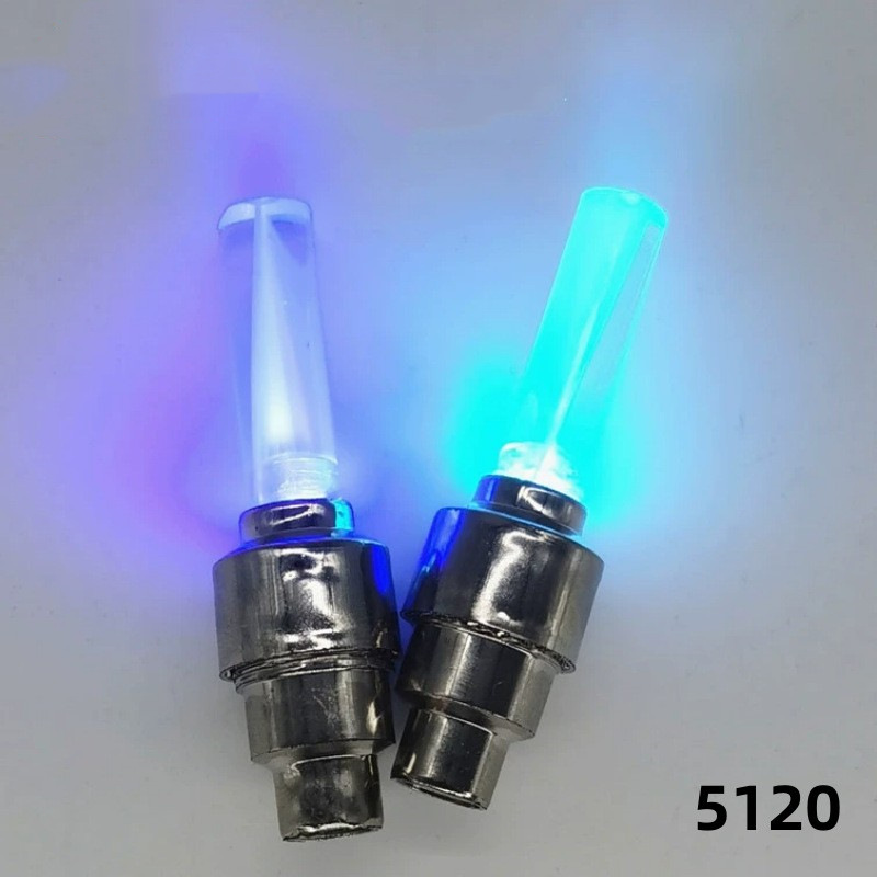Luces de válvula coloridas, rueda de fuego de viento para bicicleta, accesorios de luz de válvula para bicicleta de montaña, equipo de ciclismo