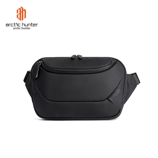 Cross-border new men's waist bag daily commuter outdoor leisure shoulder messenger bag waterproof large capacity chest bag