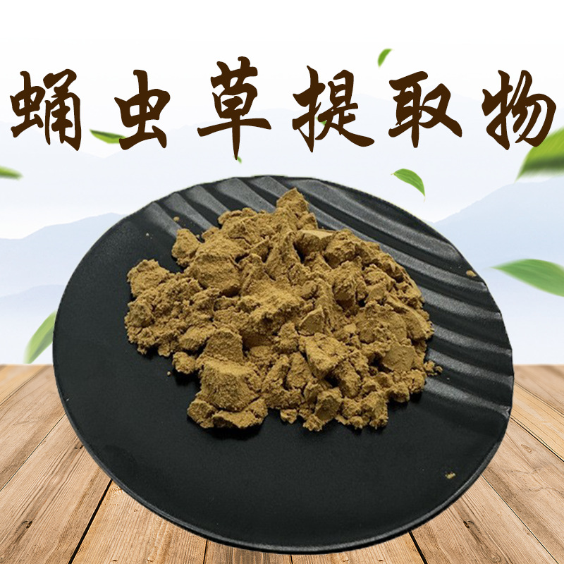 现货现发 蛹虫草粉 蛹虫草提取物 蛹虫草萃取粉 喷雾干燥 全水溶