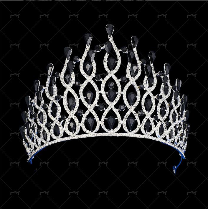 Luxurious Baroque Bridal Crown For Wedding And Princess Pageant_voghion.com