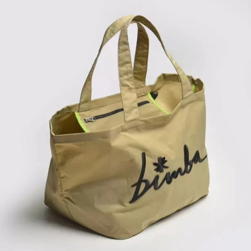 Venta directa de fábrica, bolso de tela español Bimba y Lola, nuevo bolso de mano para mujer de color puro, bolso de mano para mujer, bolso tipo clutch para mujer