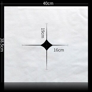 Beauty salon massage bed pillow towel push oil bed scarf 100 round hole cross hole cushion face towel disposable hole towel