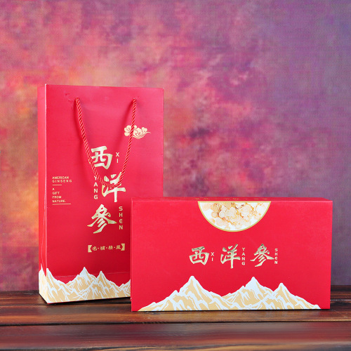 Western Ginseng Slices from Changbai Mountain, Western Ginseng Gift Box, Non-whole Stem Slices, American Ginseng