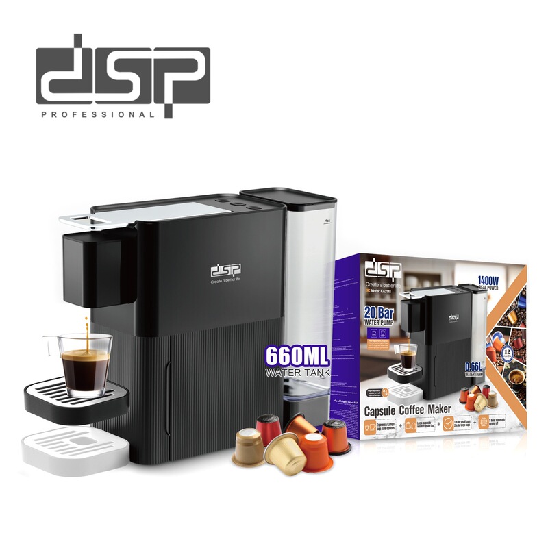 Dsp/Dansong Italian-Style Espresso Capsule Coffee Machine, Fully Automatic Small Office Universal Capsule Coffee Machine Dsp/Dansong Italian-Style Espresso Capsule Coffee Machine, Fully Automatic Small Office Universal Capsule Coffee Machine
