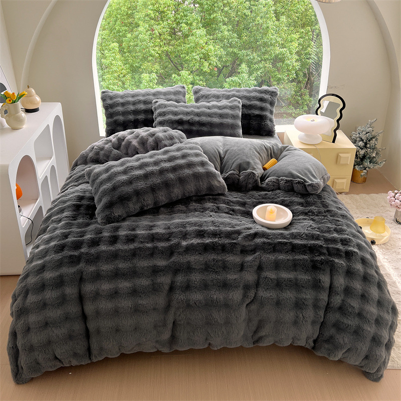 큰 거품-다크 그레이