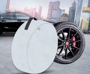 Car tire cover, wheel hub storage bag, spare tire cover, full protection, odor-proof, non-breathable, odor-isolating protective cover, snow tire cover
