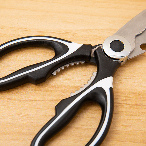 Stainless steel food chicken bone scissors for pinching walnuts household kitchen scissors multi-purpose panda scissors manufacturer wholesale
