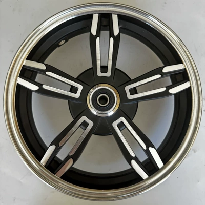 aluminum wheel hub 350-10 front wholesale — Motorcycle wheel hub - 10inch-disc-brake-aluminum-wheel-hole-pitch-58-bearing-6201
