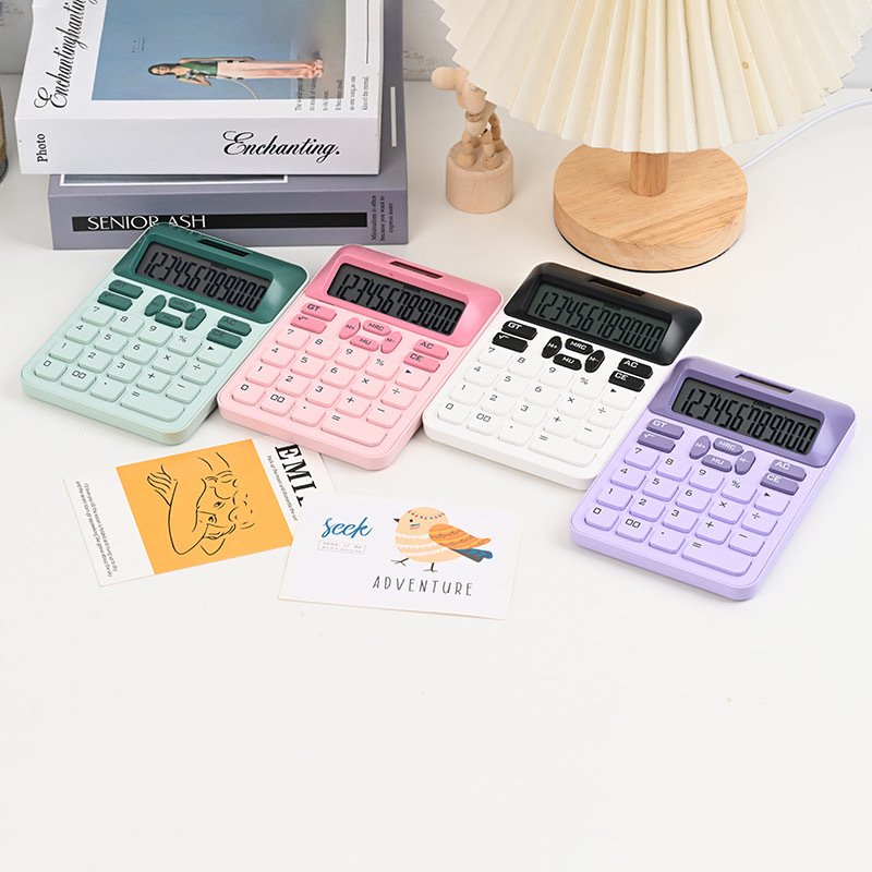 Calculadora de alto valor facial dopamina encantadora maquinaria de oficina teclado computadora para estudiantes de primaria y secundaria