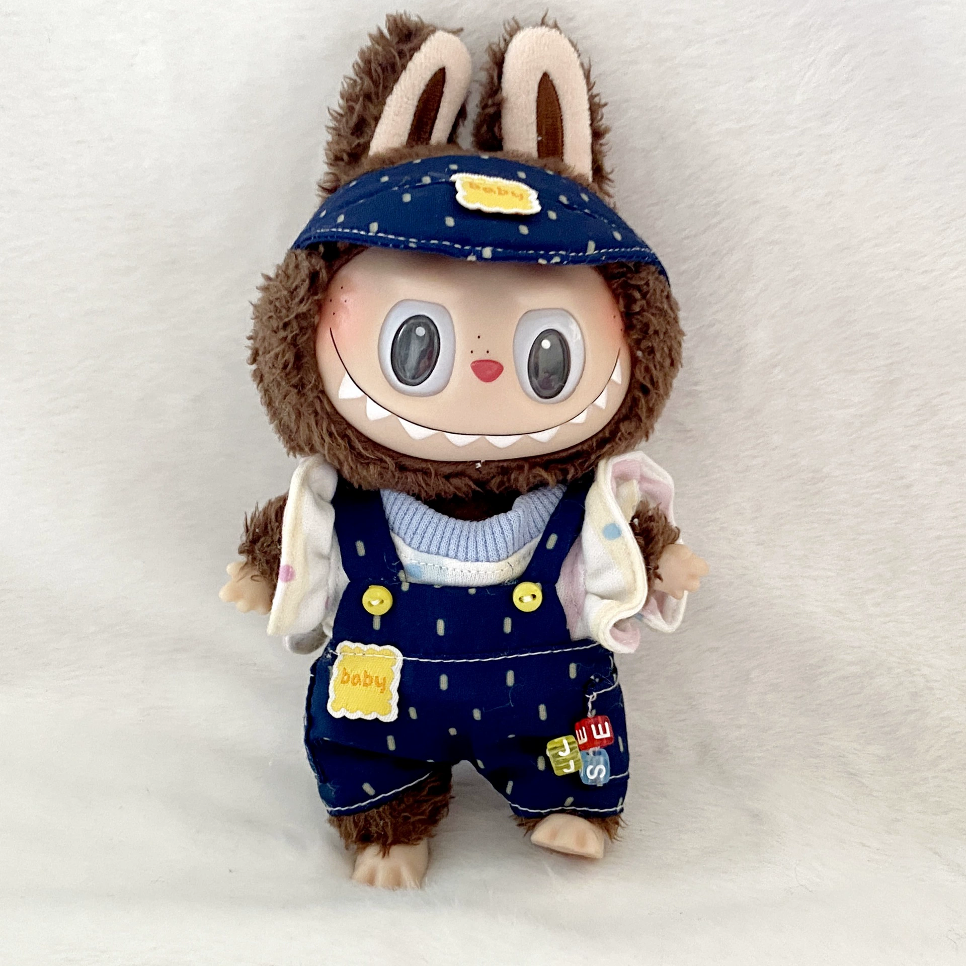 Doll plastic, overall for dressing up, second generation, children's clothing