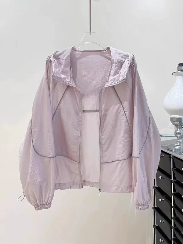 Воздухопроницаемая Oversized летняя куртка для защиты от солнца - стильная кардиган от , идеально для теплых дней