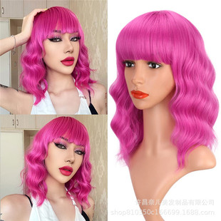 �ٰlŮ�W���^��õ�tɫ�̾��l�����^12"�������S���ٰl�l�� Wigs