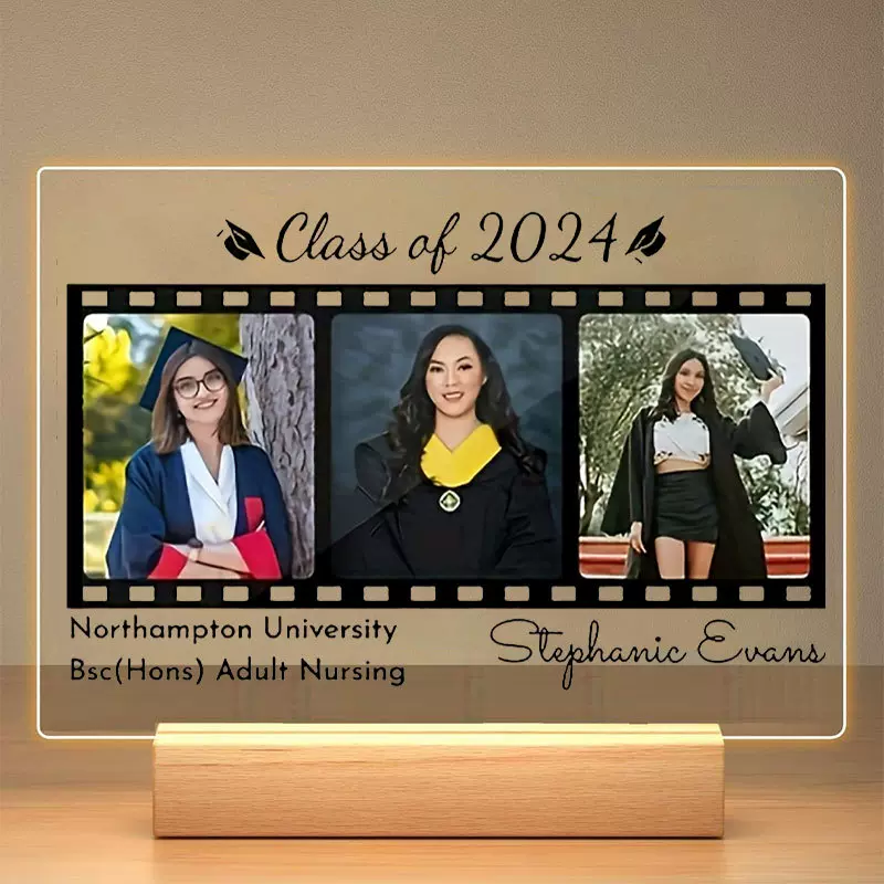 定制小夜灯牌匾摆件 氛围装饰LED摆件 来图加工多种底座尺寸可选