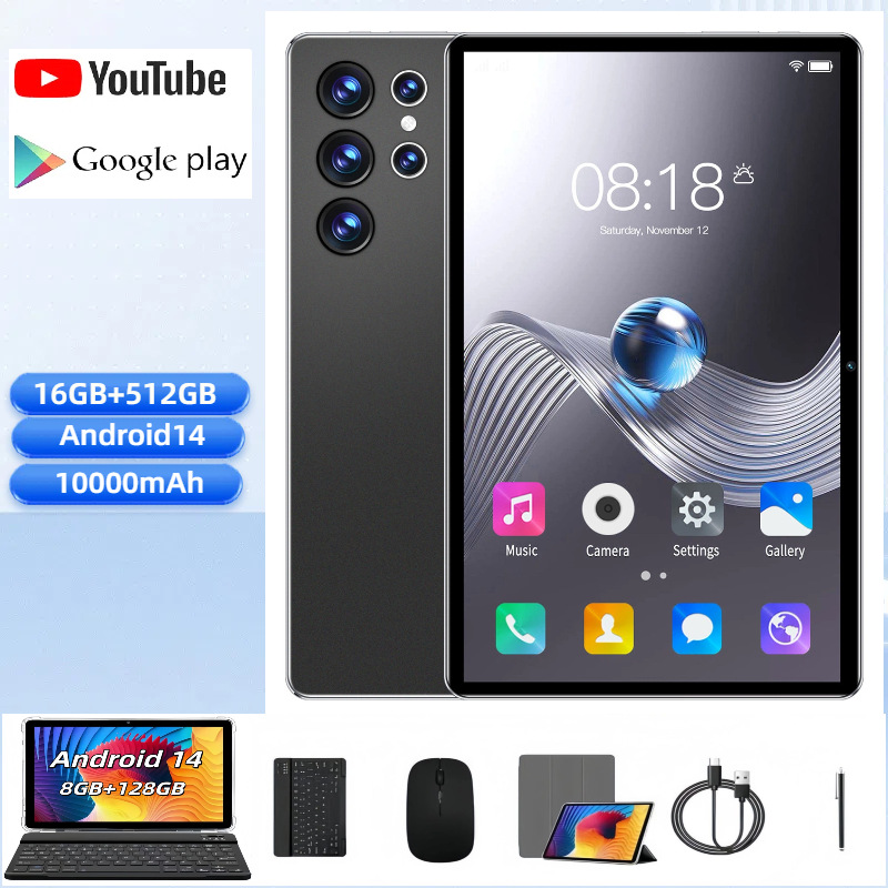 掌上无线10寸平板电脑学习安卓十核3G全网通双卡双待跨境厂家直供