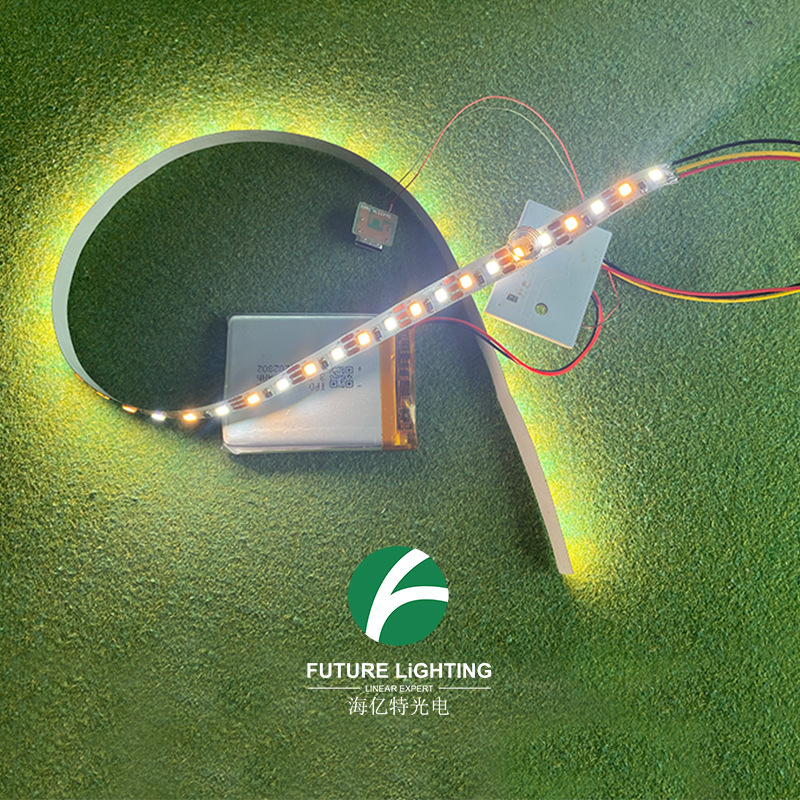 5VUL ライトストリップ 1.12m ビーズ 2835 高輝度バスルームミラーキャビネットライト自己粘着 2 色 LED 化粧鏡ライトストリップ|undefined