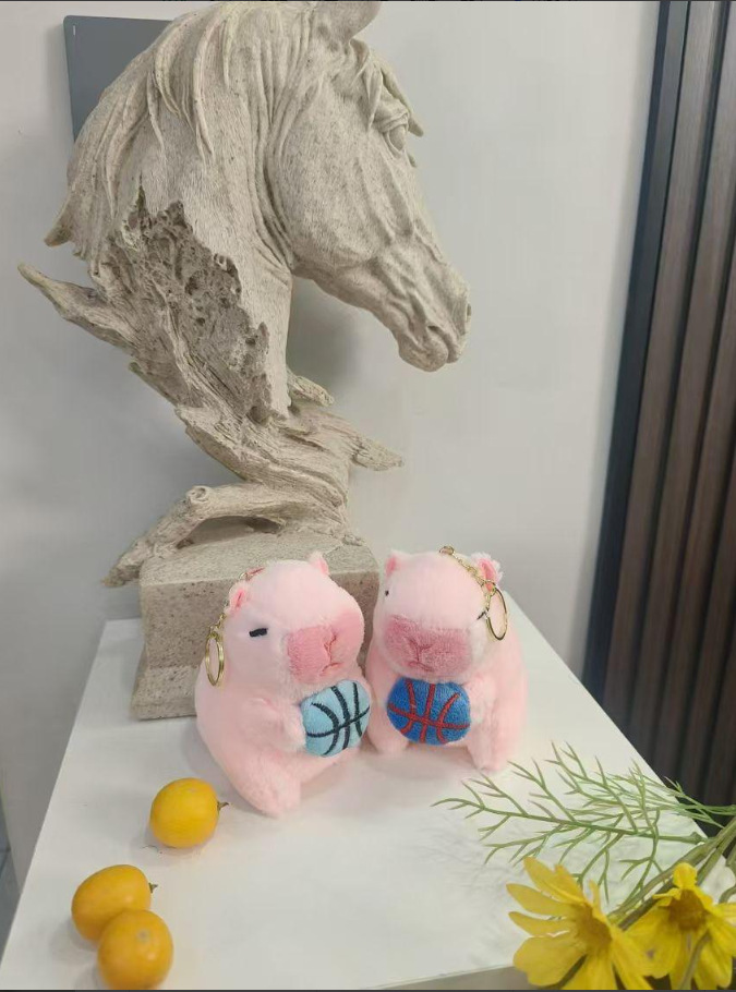 핑크 야구 카피바라