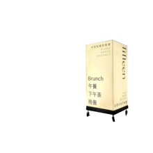 太阳能广告牌落地移动民宿餐厅店招免接电防水灯箱户外亚克力招牌