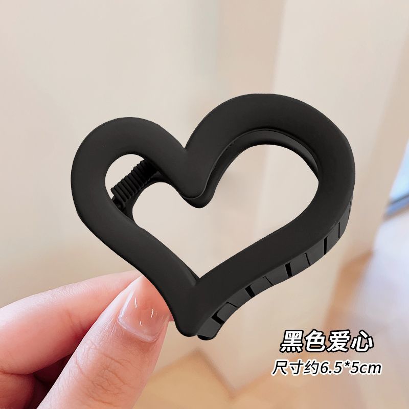Acrílico grande, pinza de amor, pinza para el cabello, parte posterior de la cabeza femenina, pinza de tiburón, horquilla, pinza para el cabello, tocado, primavera y verano
