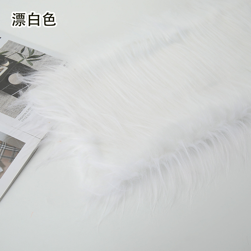 12㎝のぬいぐるみ生地diy落水毛人工毛シミュレーション毛人形毛獣装毛布|undefined