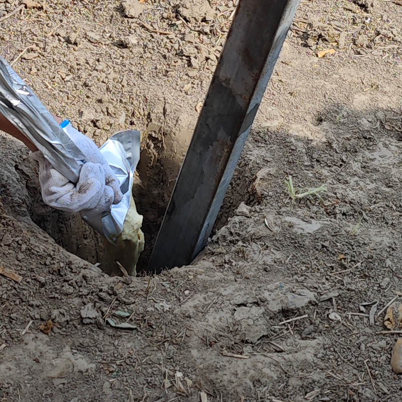 立柱固杆封洞料