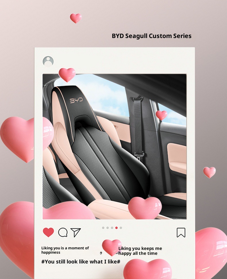 New Seagull Full Leather Car Seat Cushion for All Seasons, Left-Hand Drive Overseas Right-Hand Drive Seat Cover, Cross-Border Full-Cover Car Seat Cushion