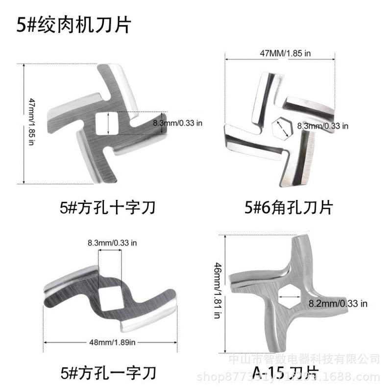 Grinder Plates Jinzhengmingjian Meat Grinder Blade Accessories for Home Use Shangyich Kitchen Sausage Maker Blade Hole Plate Grinder Plates Jinzhengmingjian Meat Grinder Blade Accessories for Home Use Shangyich Kitchen Sausage Maker Blade Hole Plate
