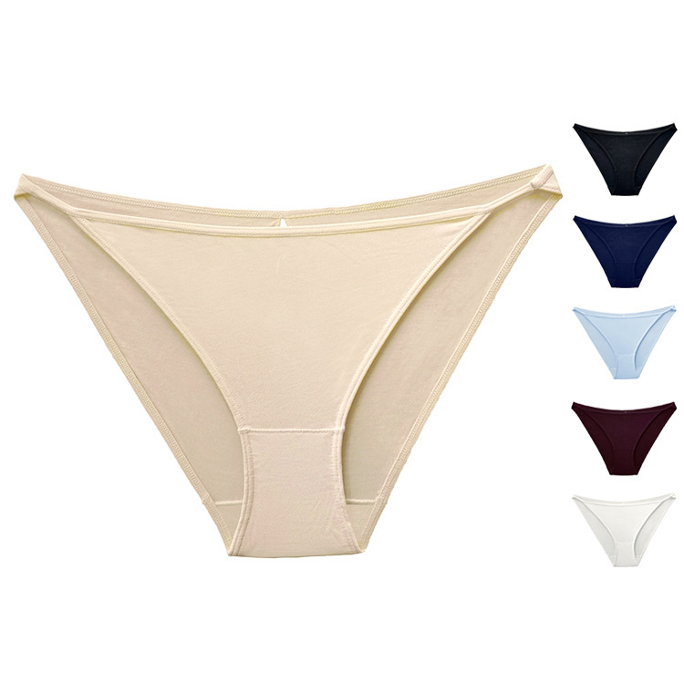 Dropshipping! 8666 Ins Bikini Girl Thin Strap Panties Women's Cotton Sports Fitness Hip-Hugging Panties