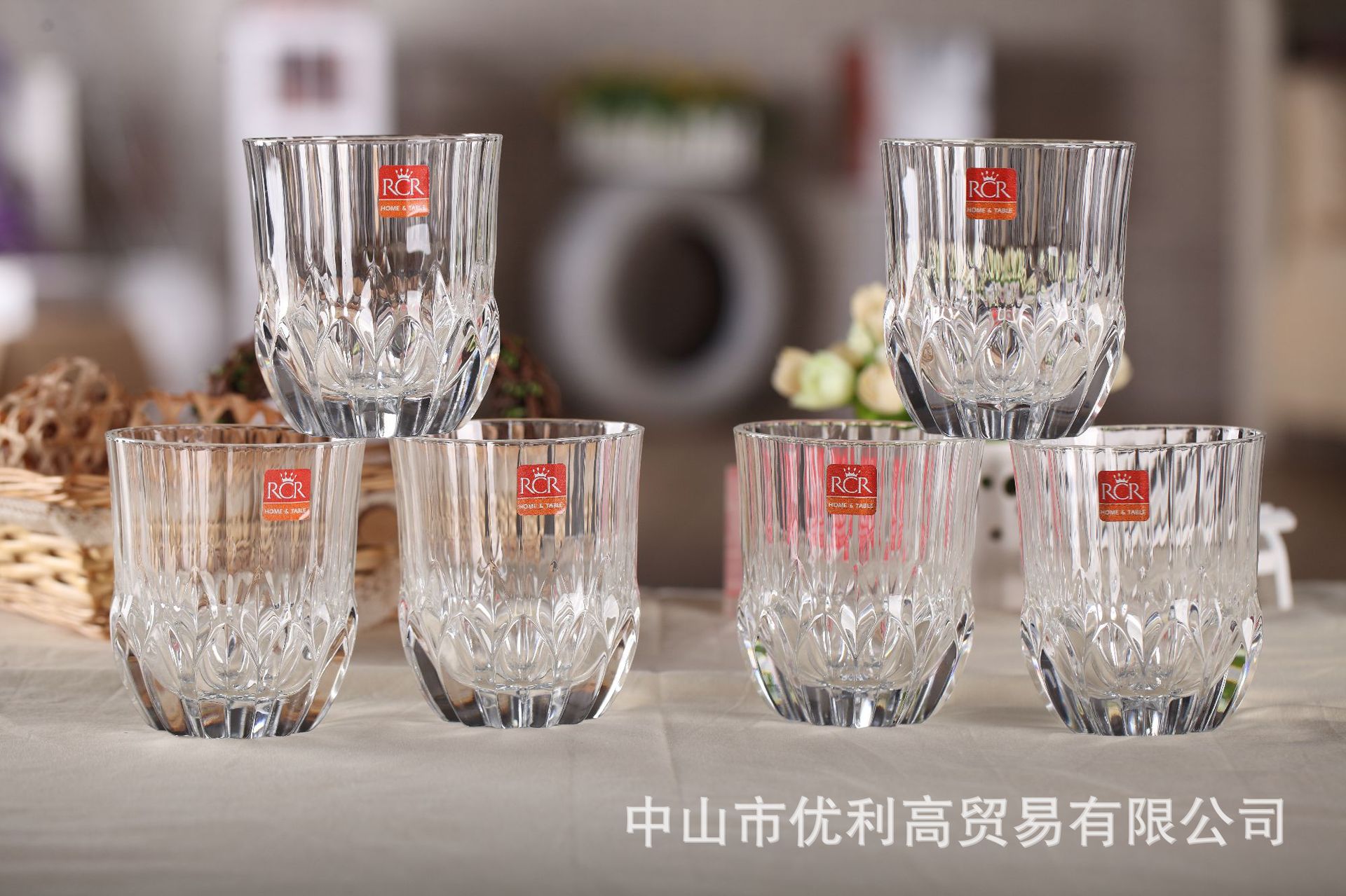 rcr意大利亚太红酒杯家用晶质玻璃威士忌杯酒樽水杯高脚杯批发