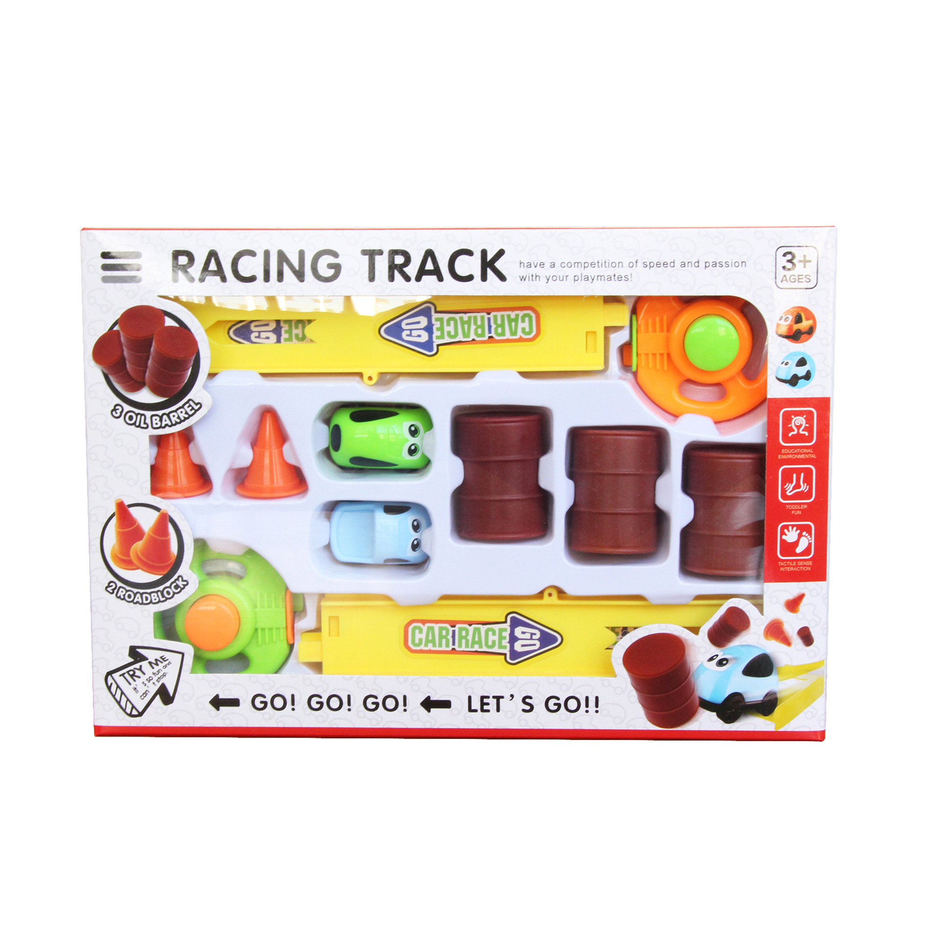 창 상자 트랙 배출 자동차 멀티 컬러 혼합